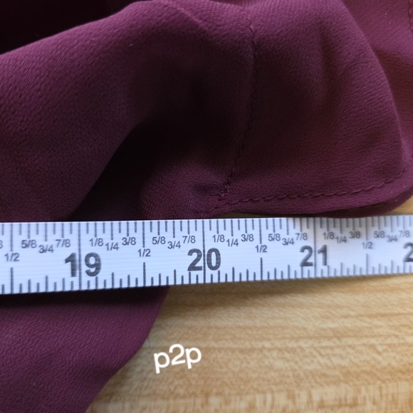 Sam & Jess Batwing Sleeve Smocked Hem Blouse (BL25) - Picture 7 of 11